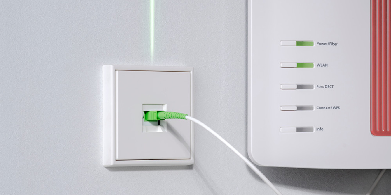 Die neuen Glasfaser-Anschlussdosen bei Elektrotechnik Forster in Titting