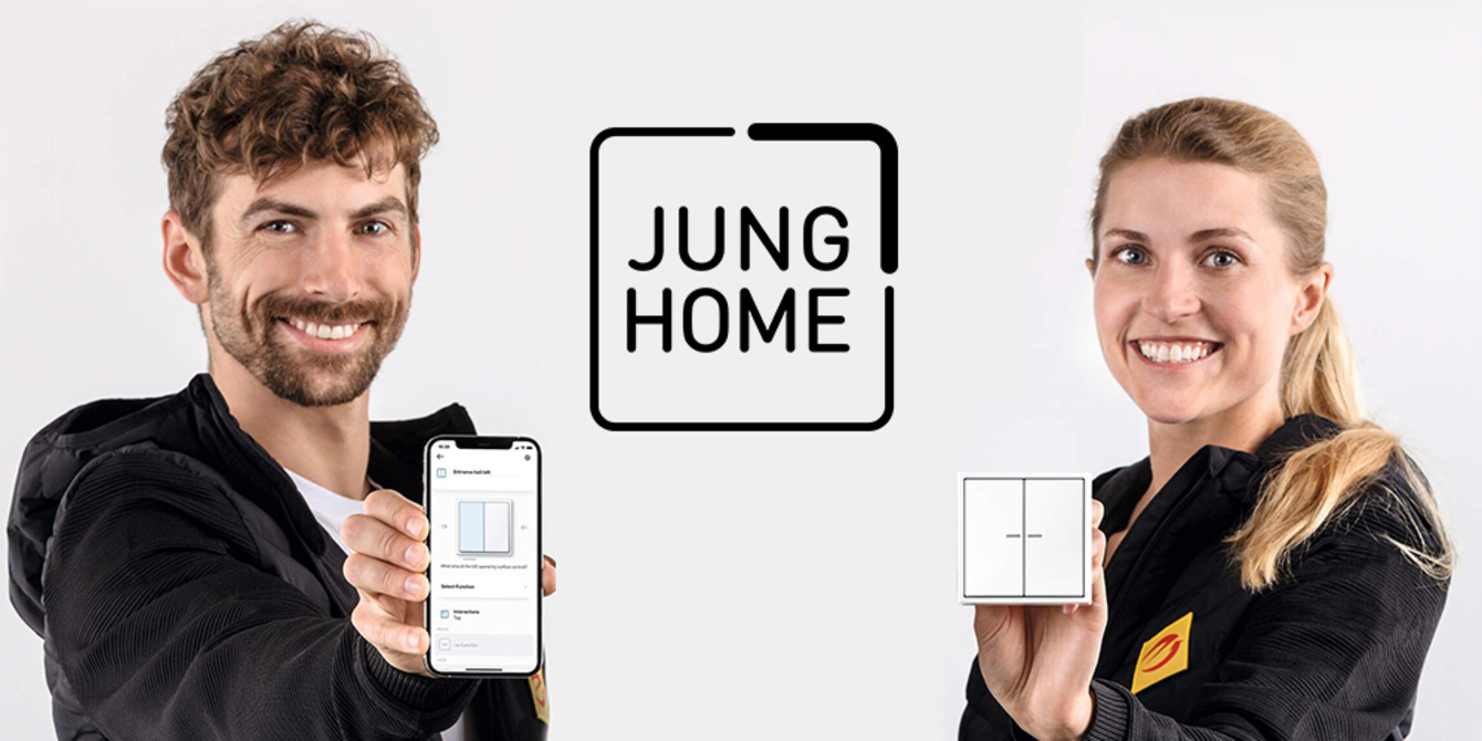 JUNG HOME bei Elektrotechnik Forster in Titting